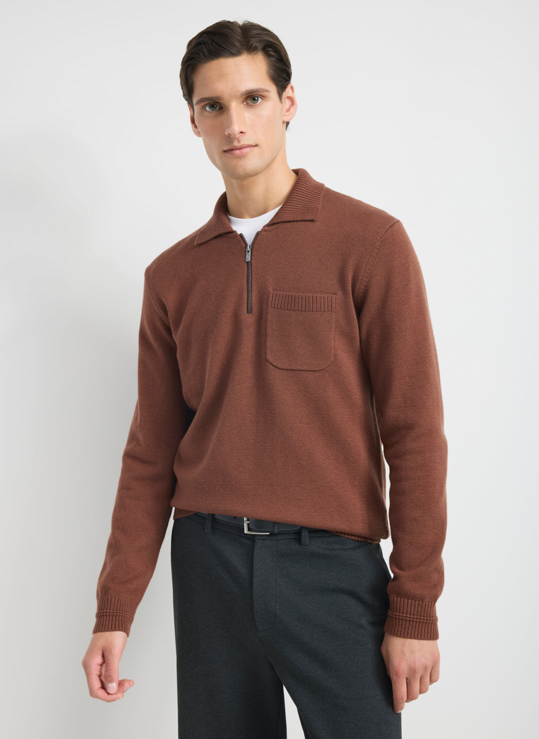 4 Zip Polo