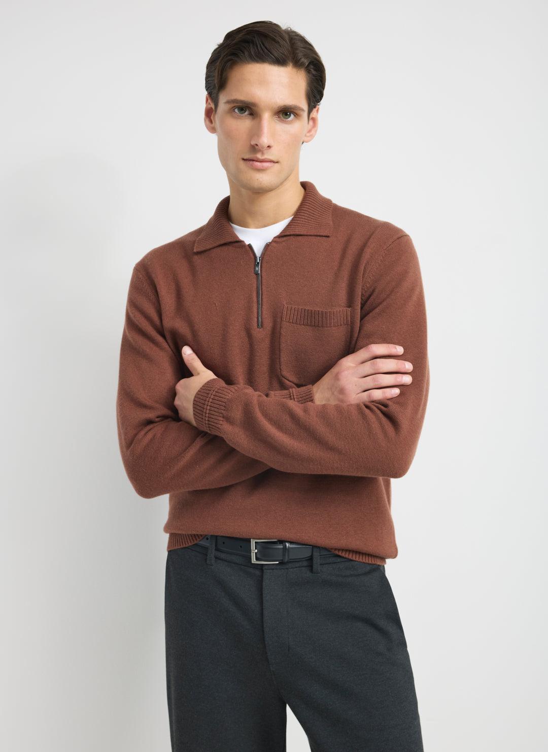 4 Zip Polo
