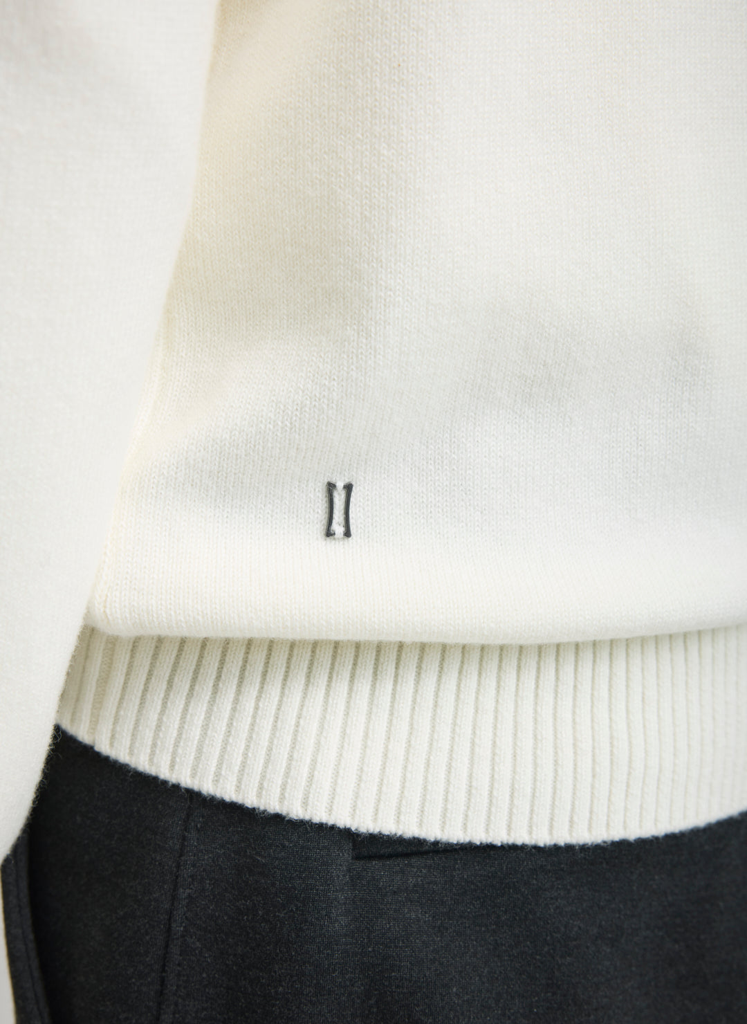 Merino Cotton Henley Sweater