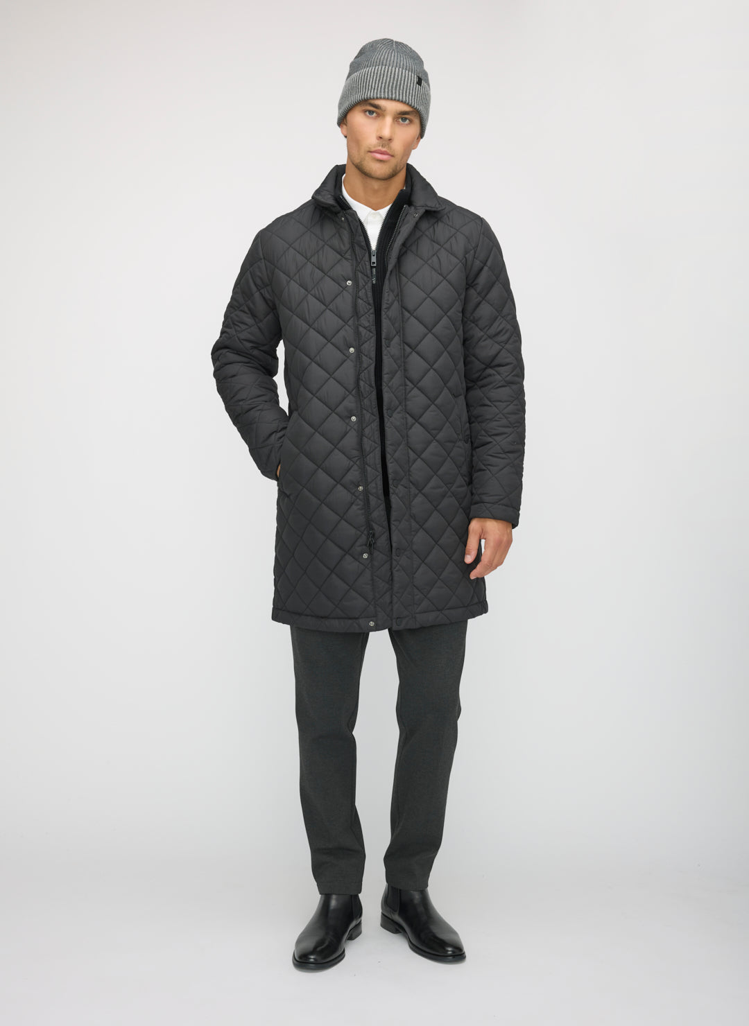 Bergen Recycled Quilted Coat