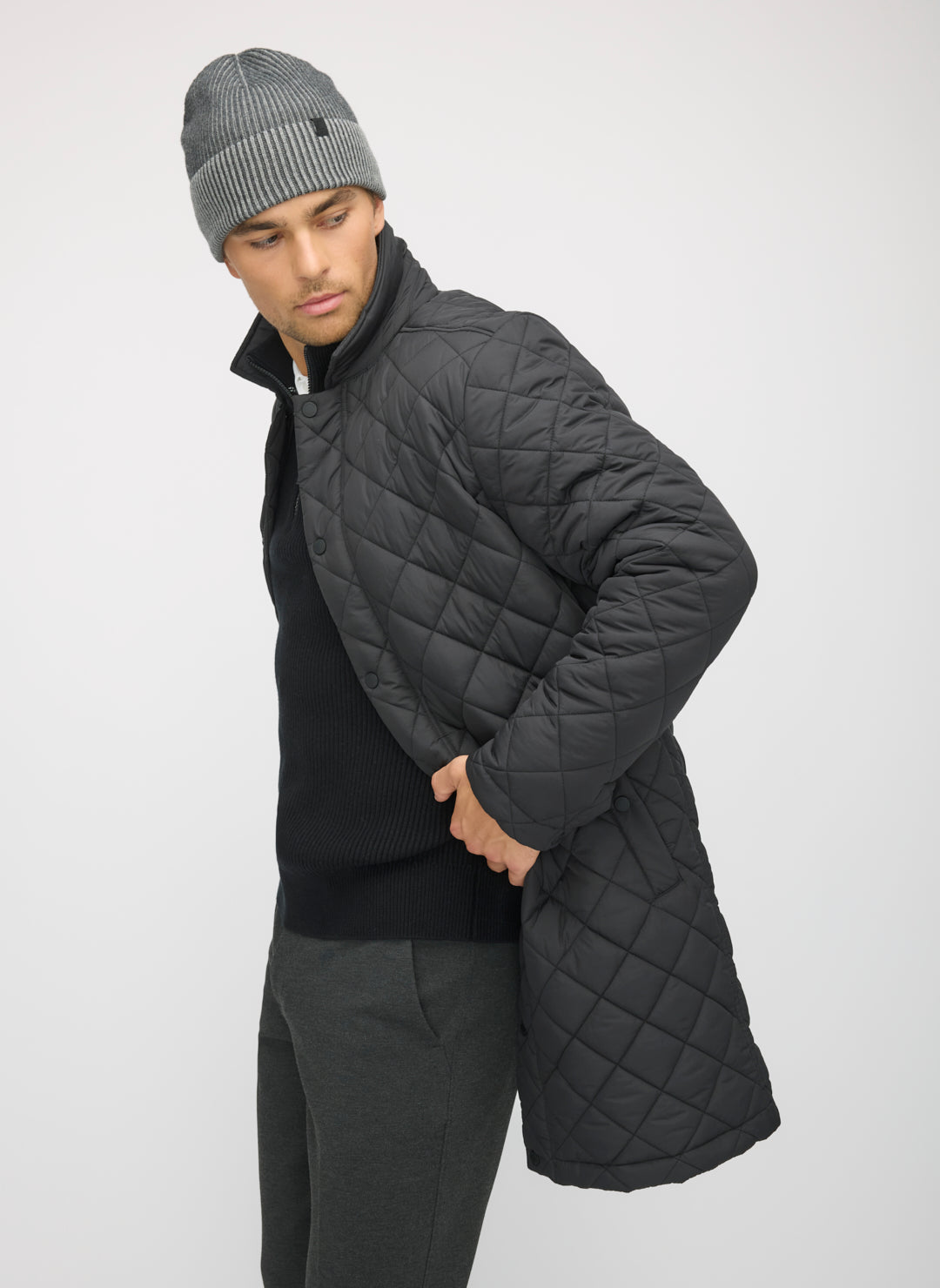 Bergen Recycled Quilted Coat