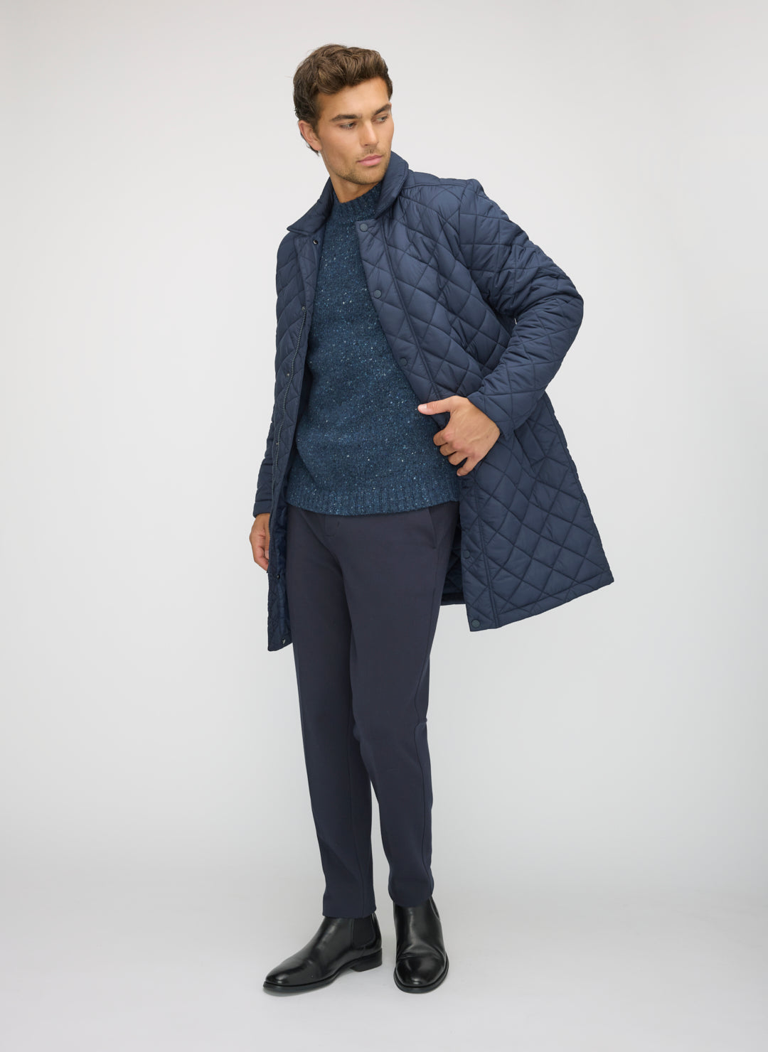 Bergen Recycled Quilted Coat