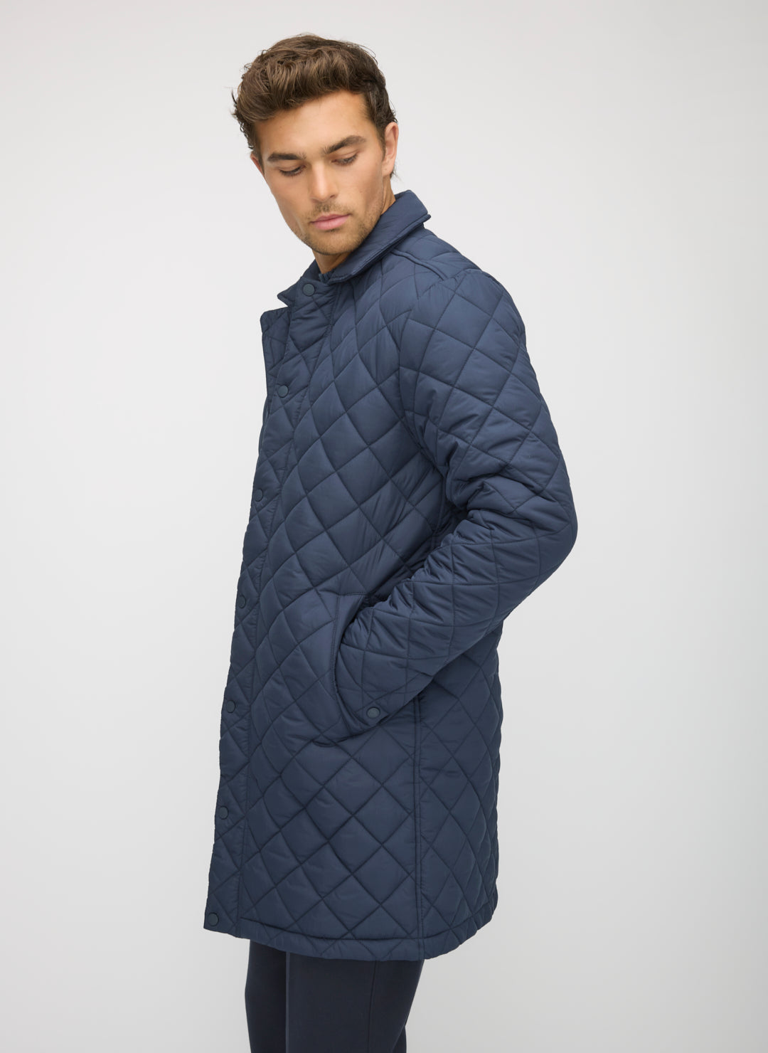 Bergen Recycled Quilted Coat