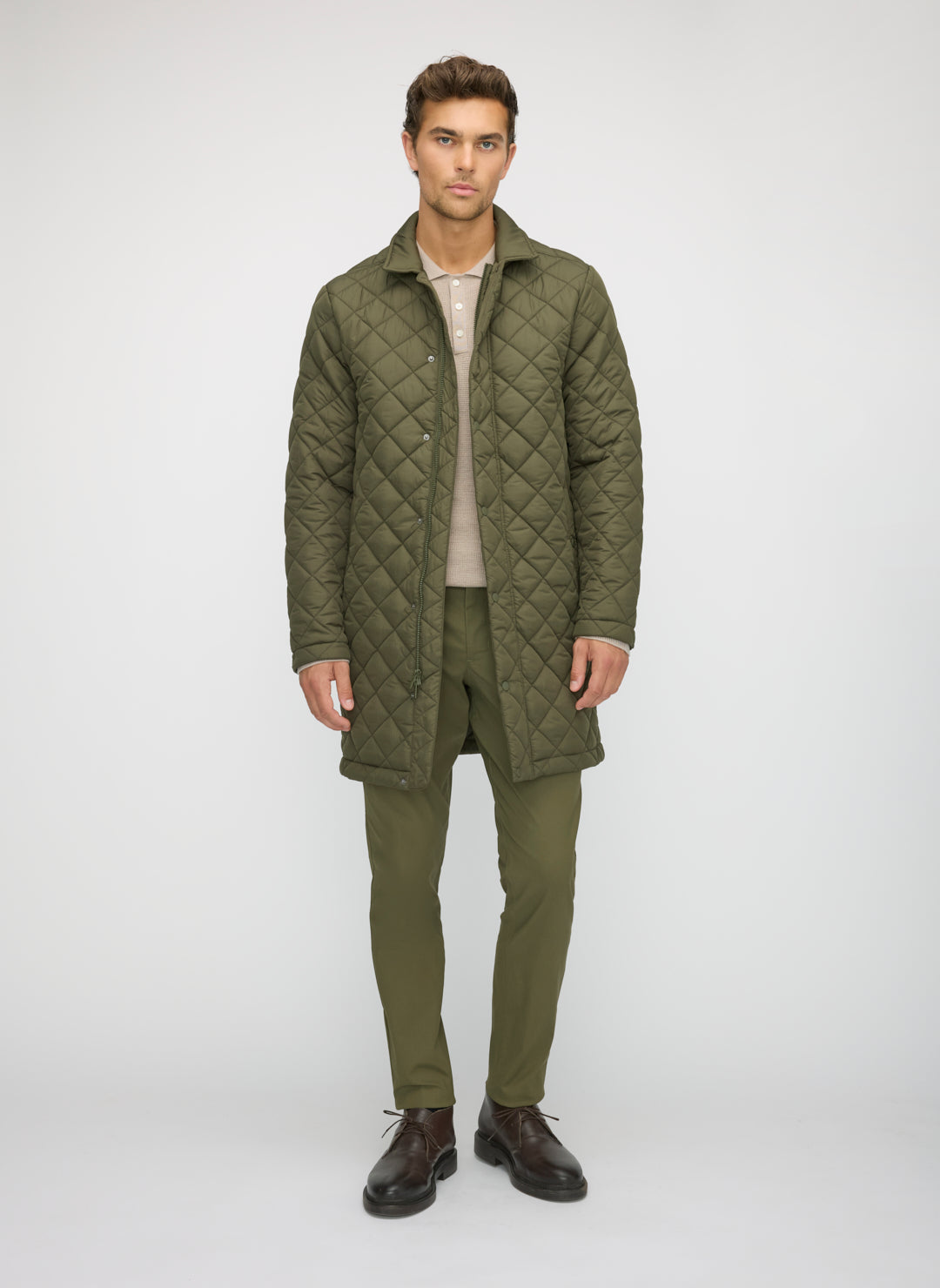 Bergen Recycled Quilted Coat
