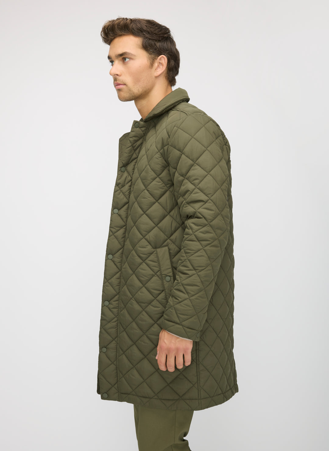 Bergen Recycled Quilted Coat