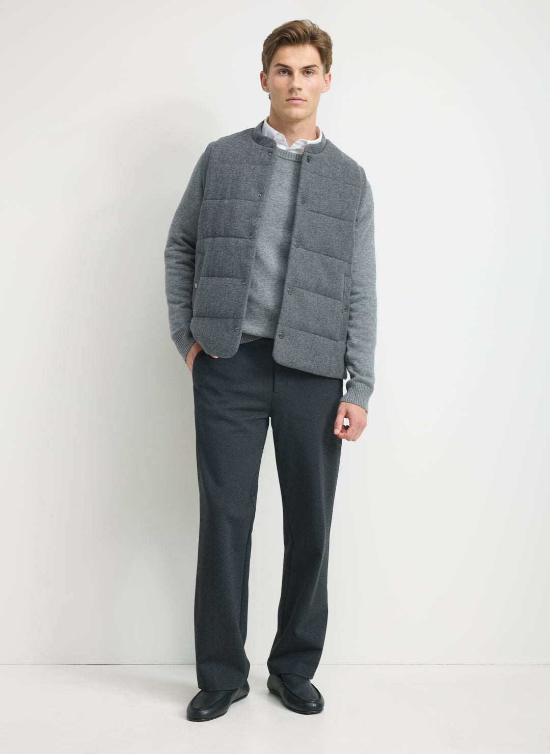Wool Quilted Vest