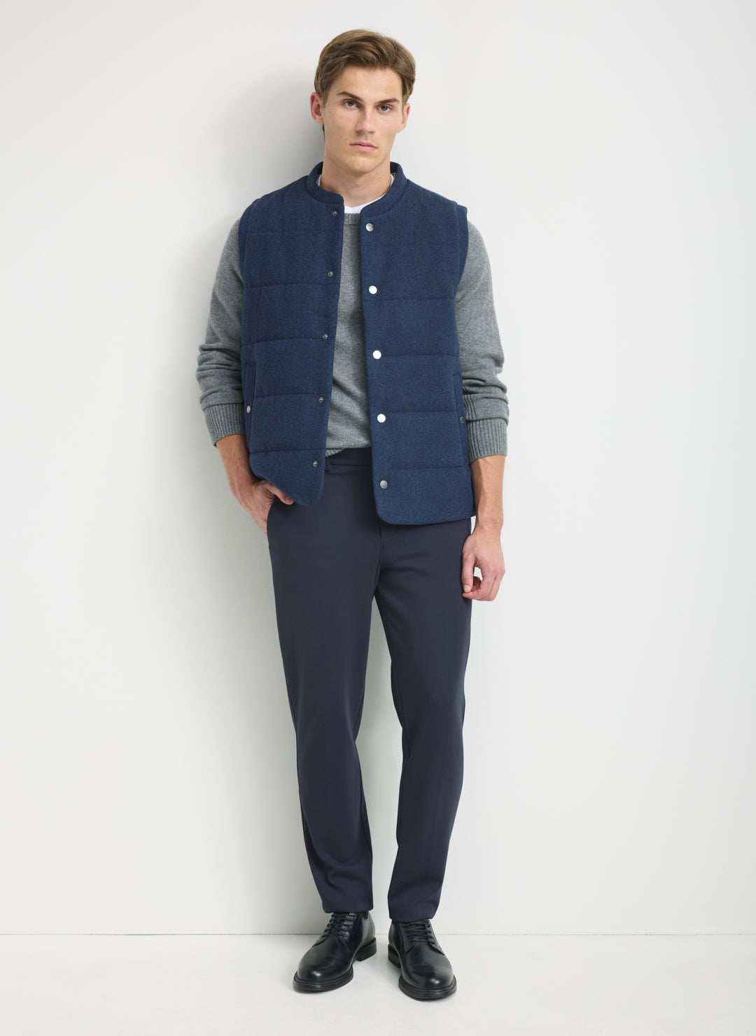 Wool Quilted Vest