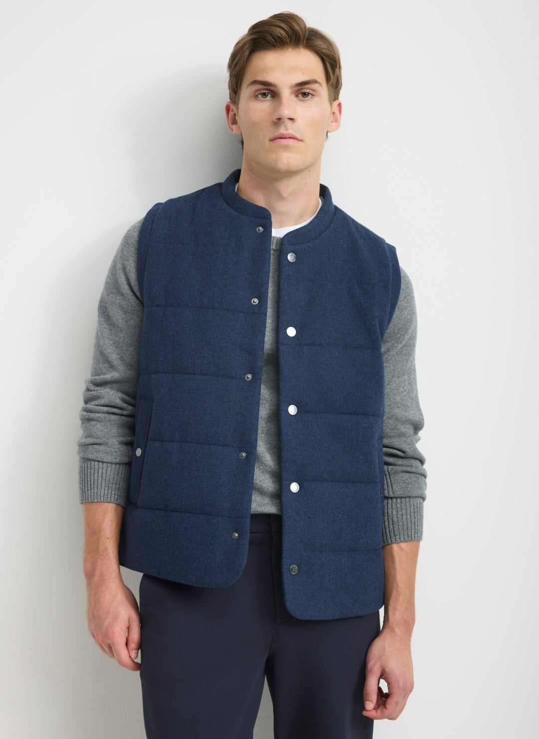 Wool Quilted Vest