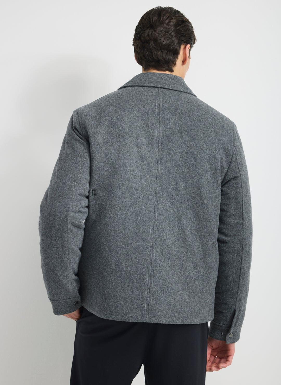 Wool Blouson Jacket