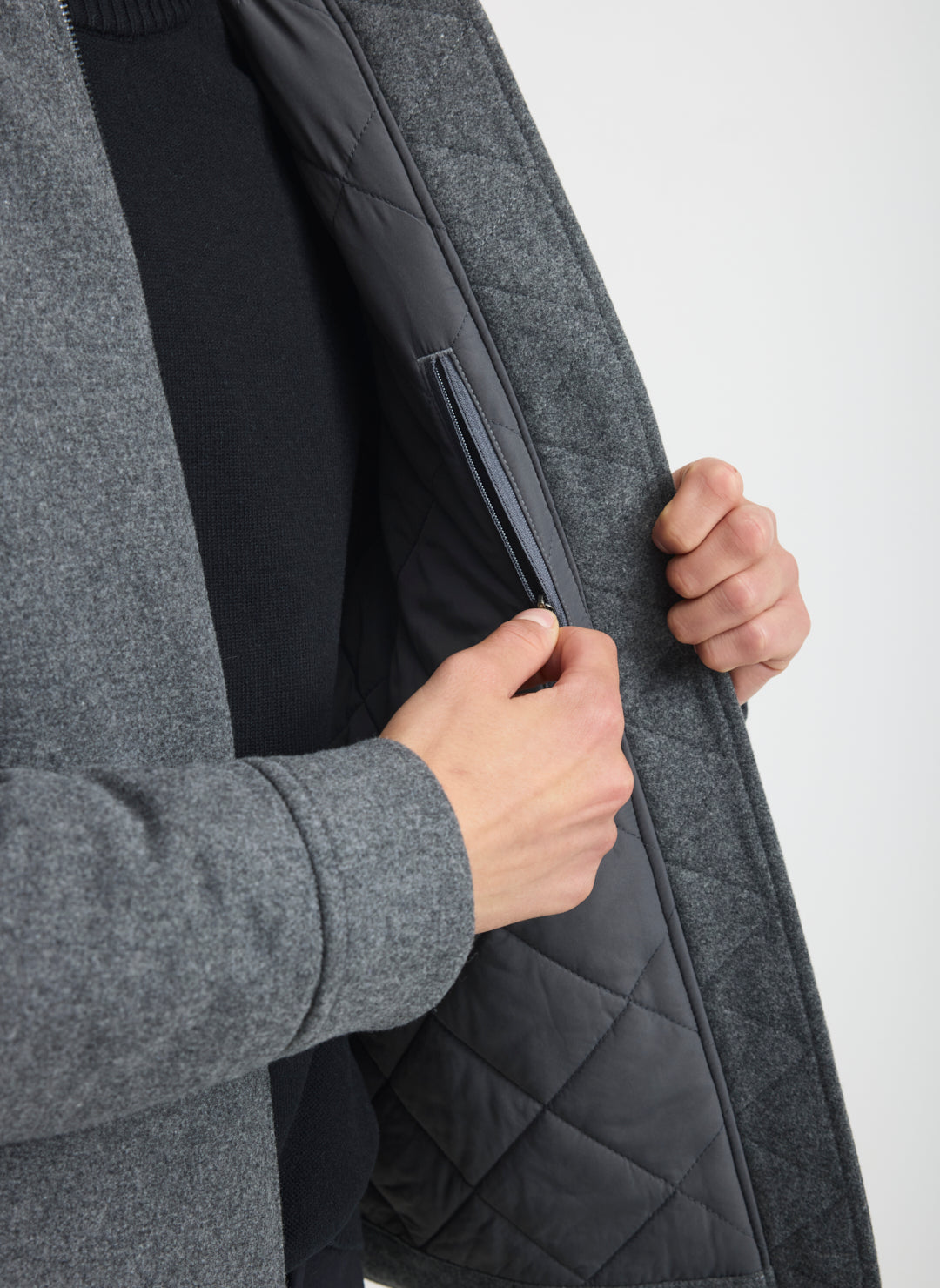 Wool Blouson Jacket