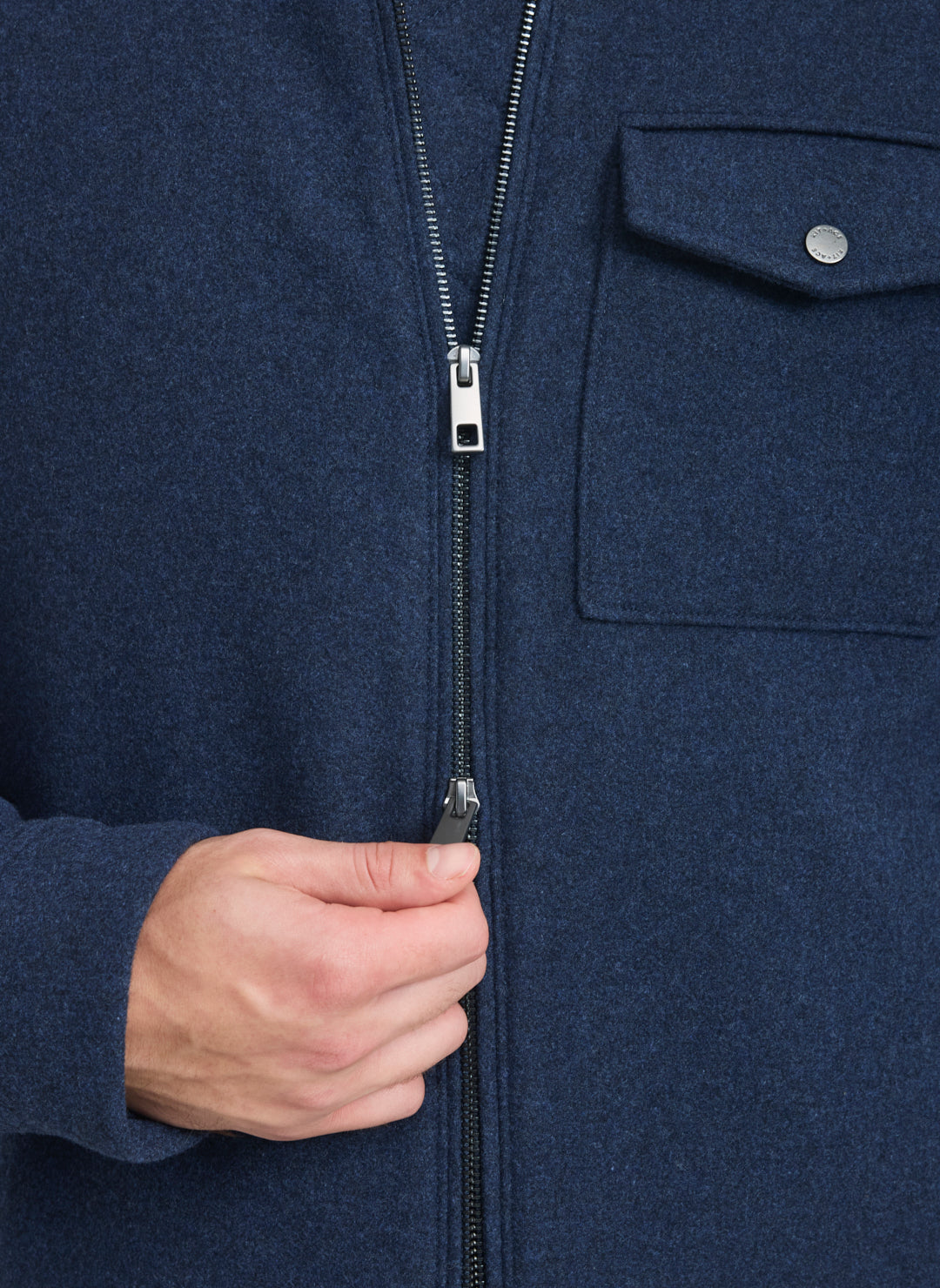 Wool Blouson Jacket