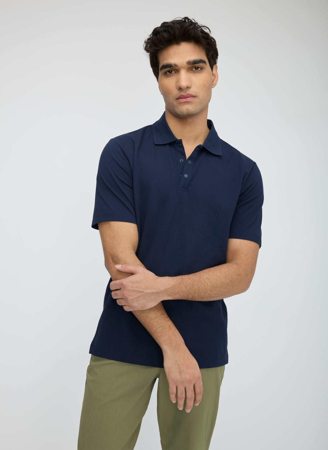 Tech Cotton Polo