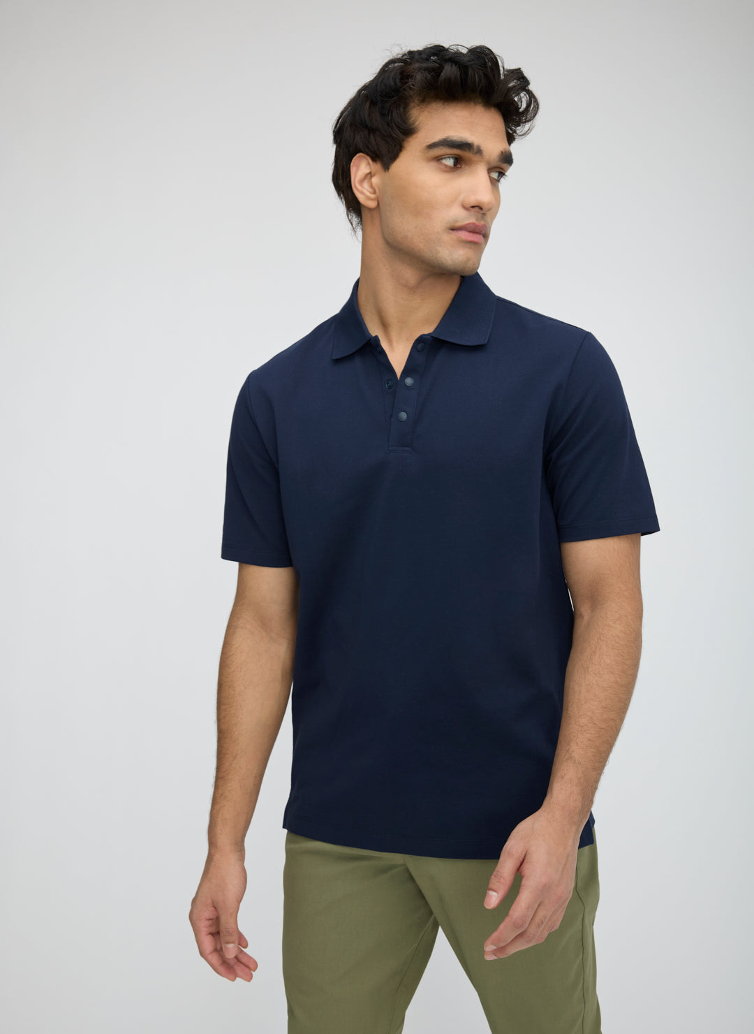 Tech Cotton Polo