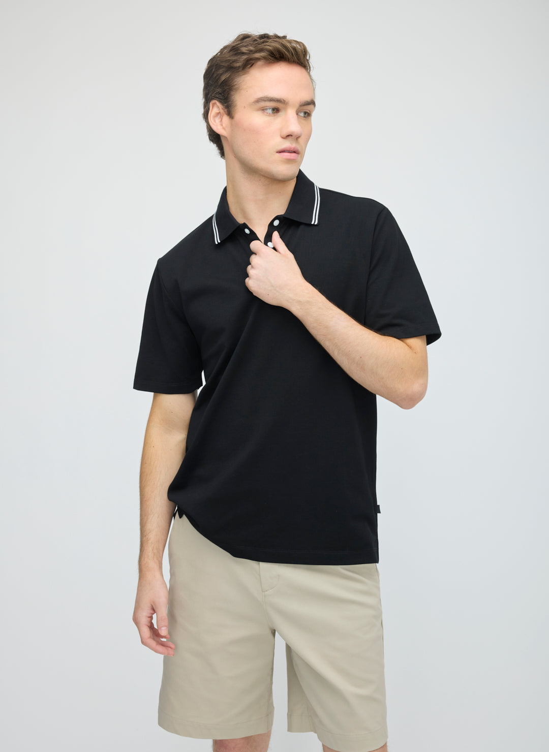 Tech Cotton Polo