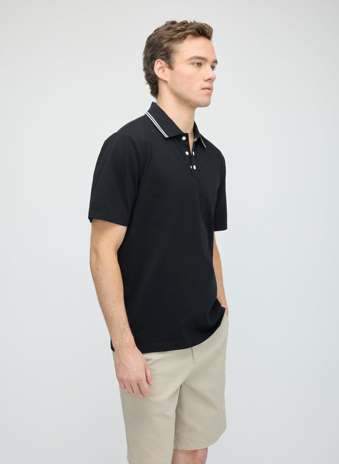 Tech Cotton Polo