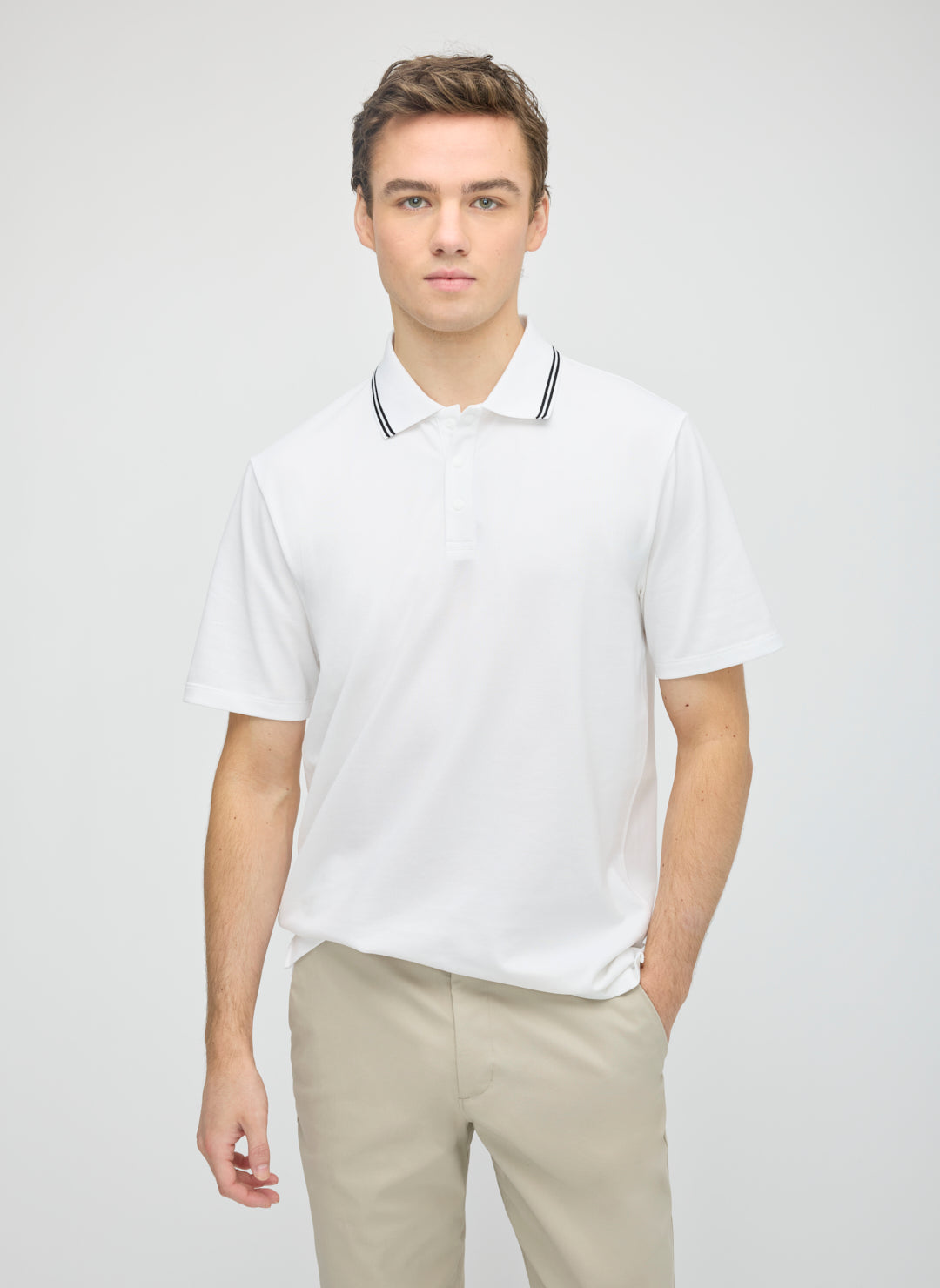 Tech Cotton Polo