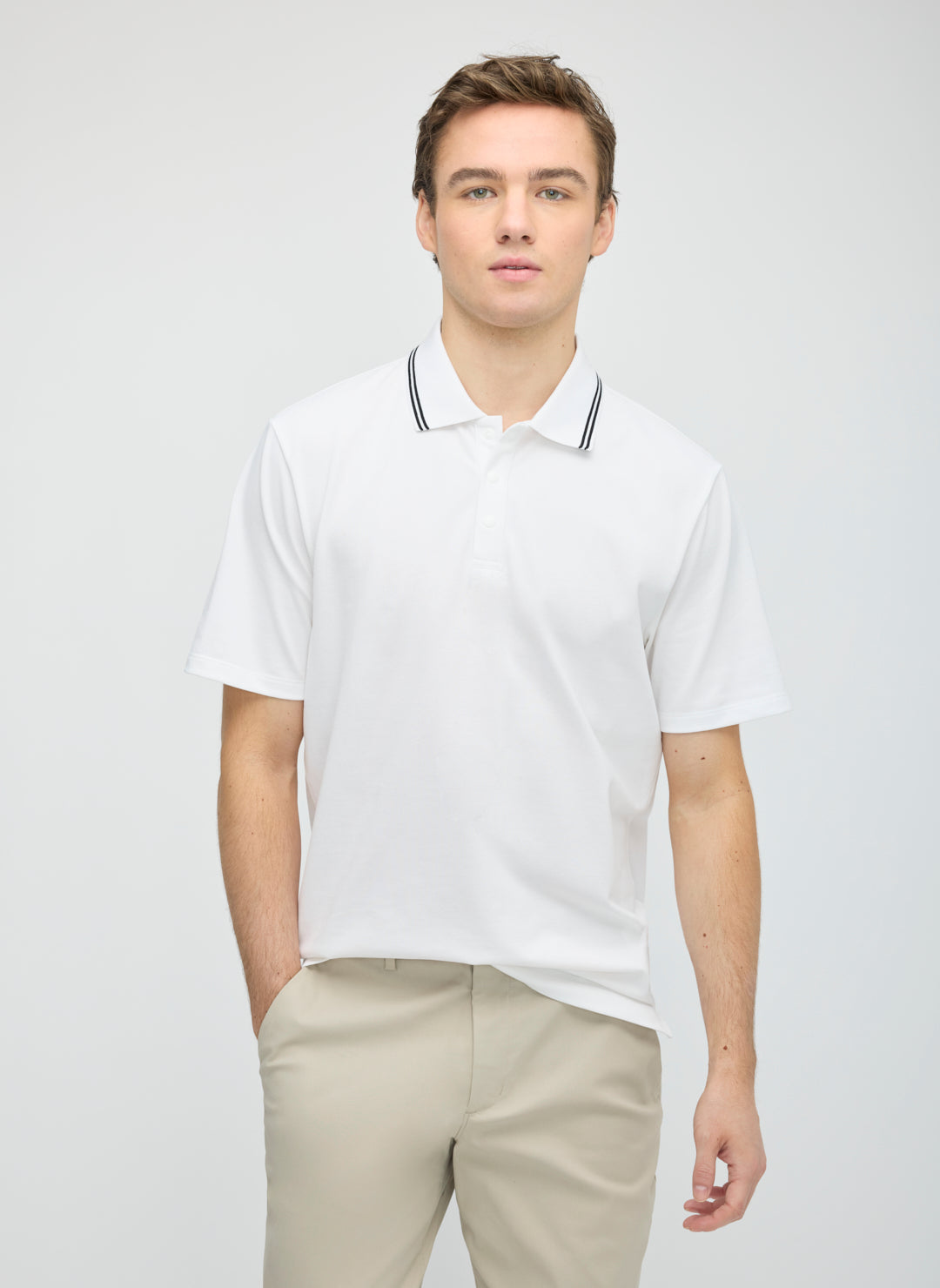 Tech Cotton Polo