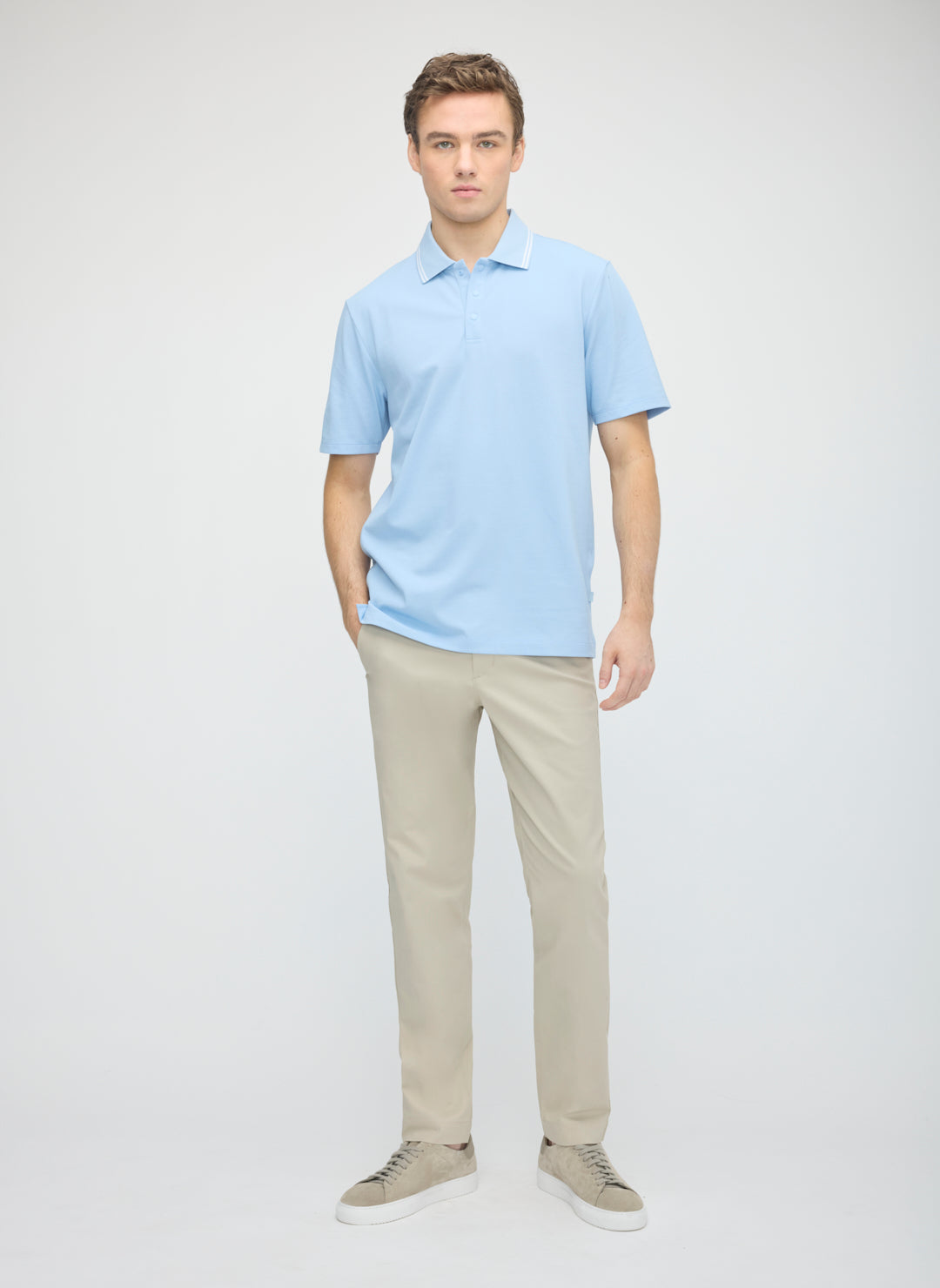 Tech Cotton Polo