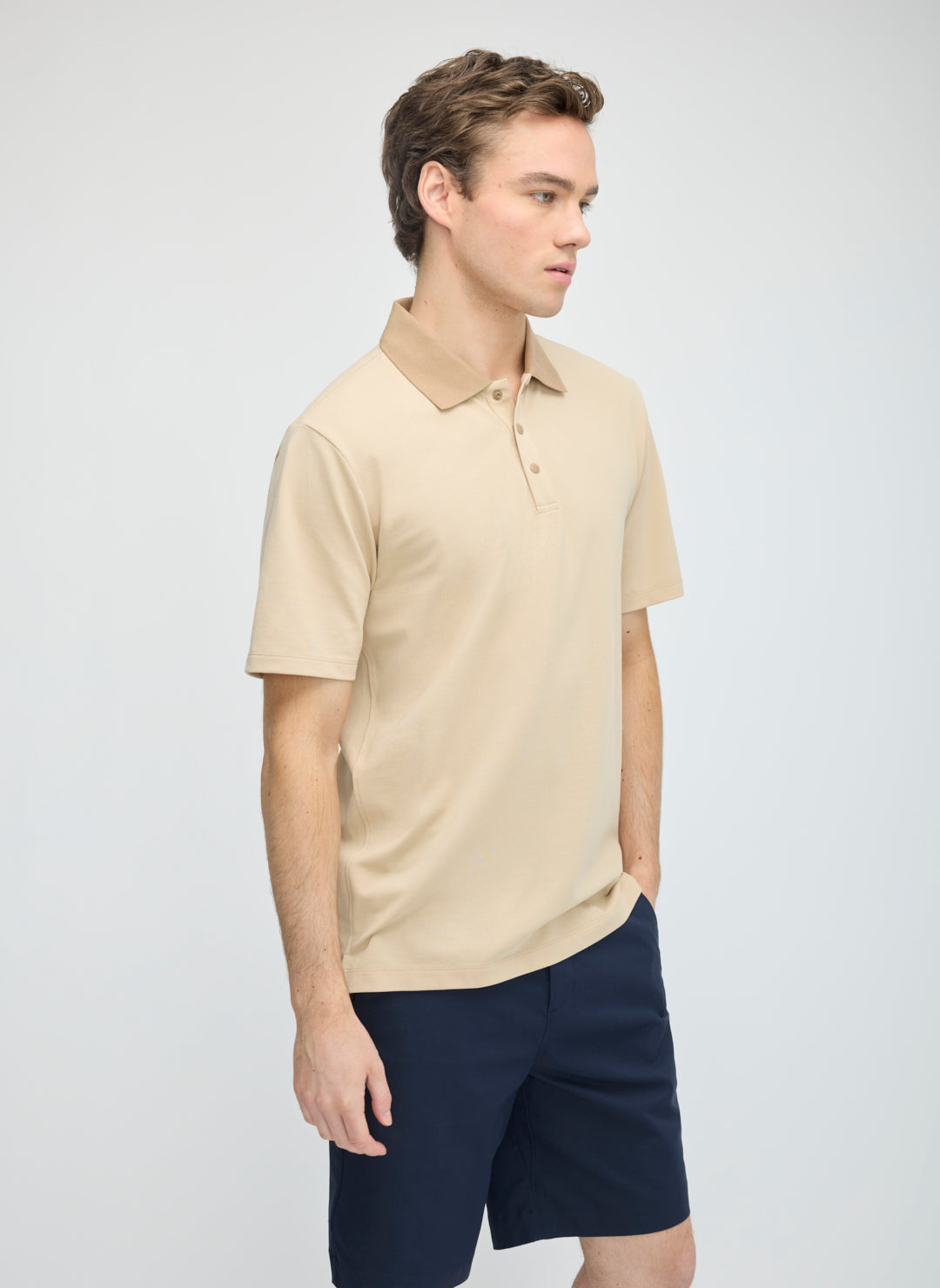 Tech Cotton Polo