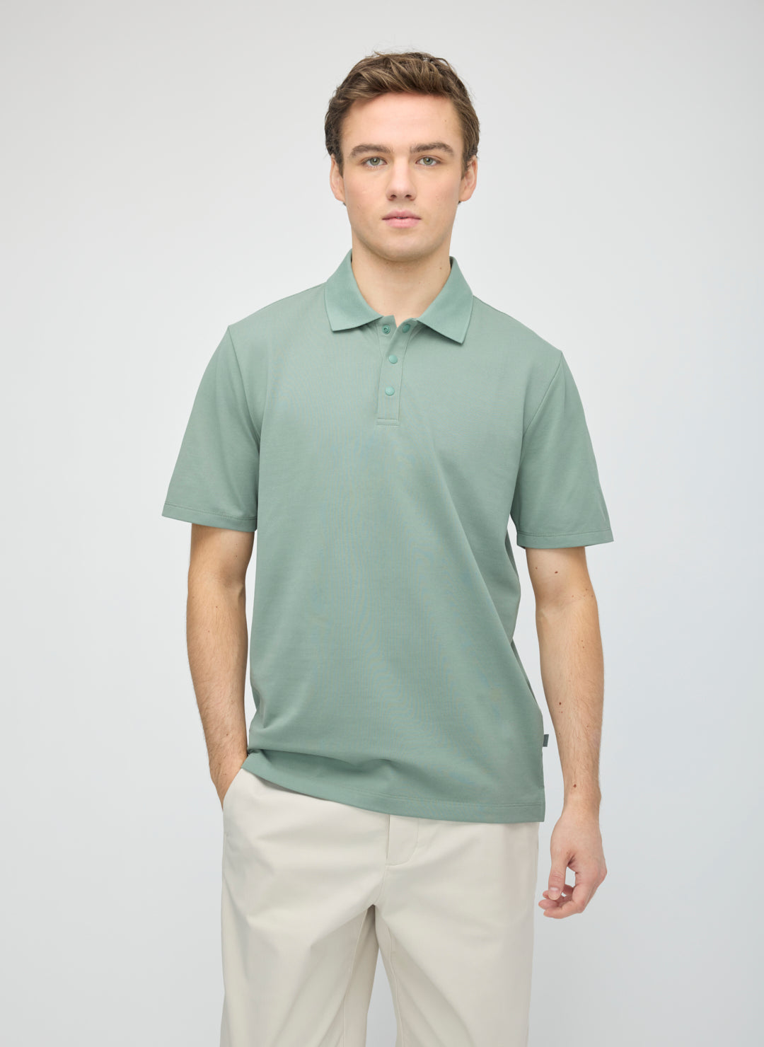 Tech Cotton Polo
