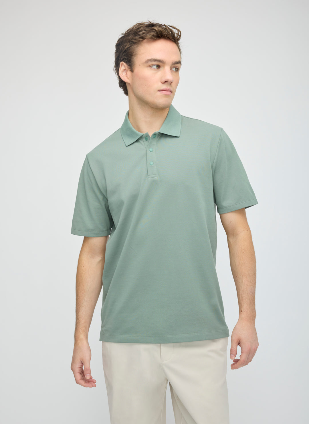 Tech Cotton Polo