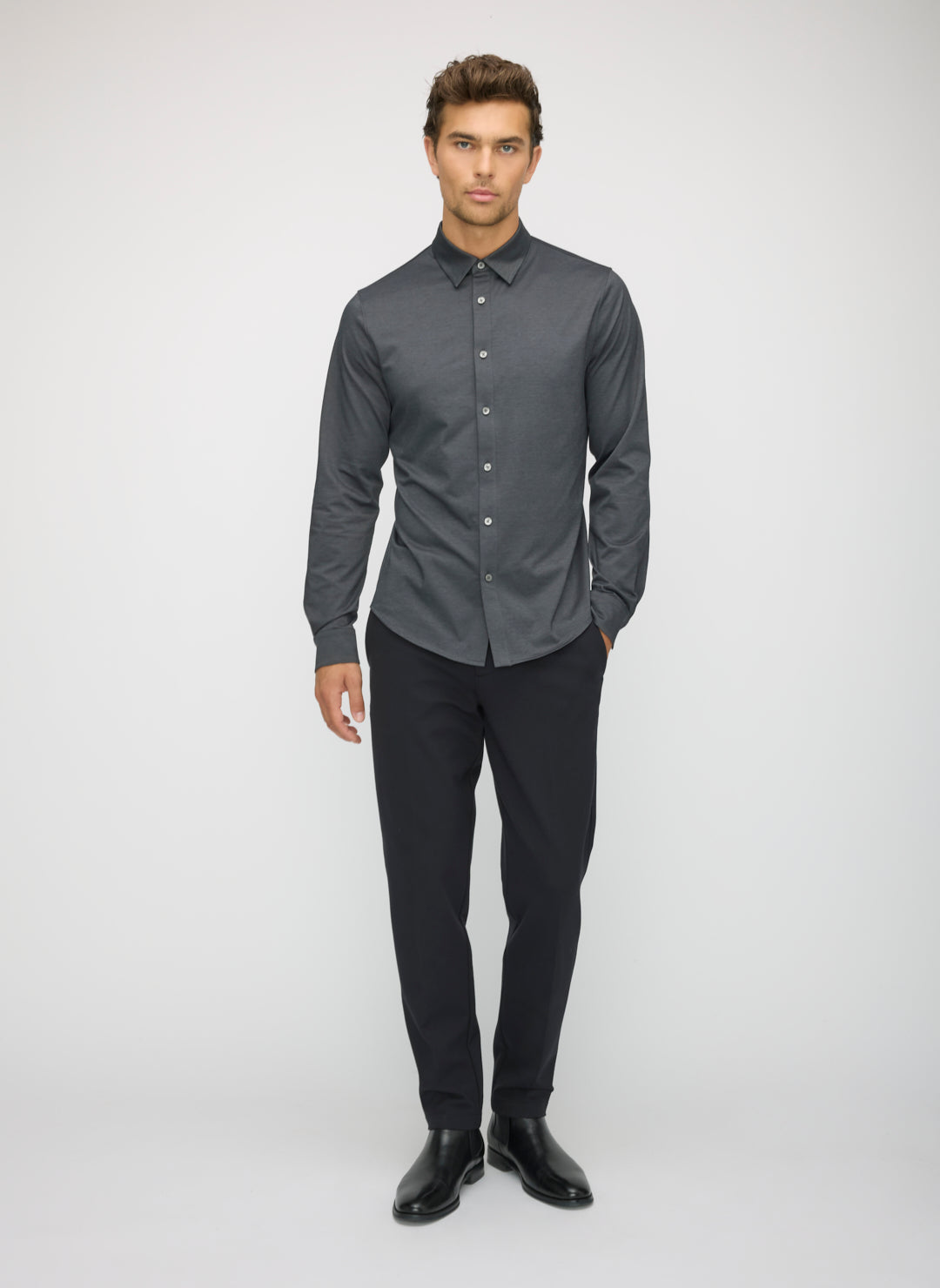 City Tech Long Sleeve Slim Fit Shirt