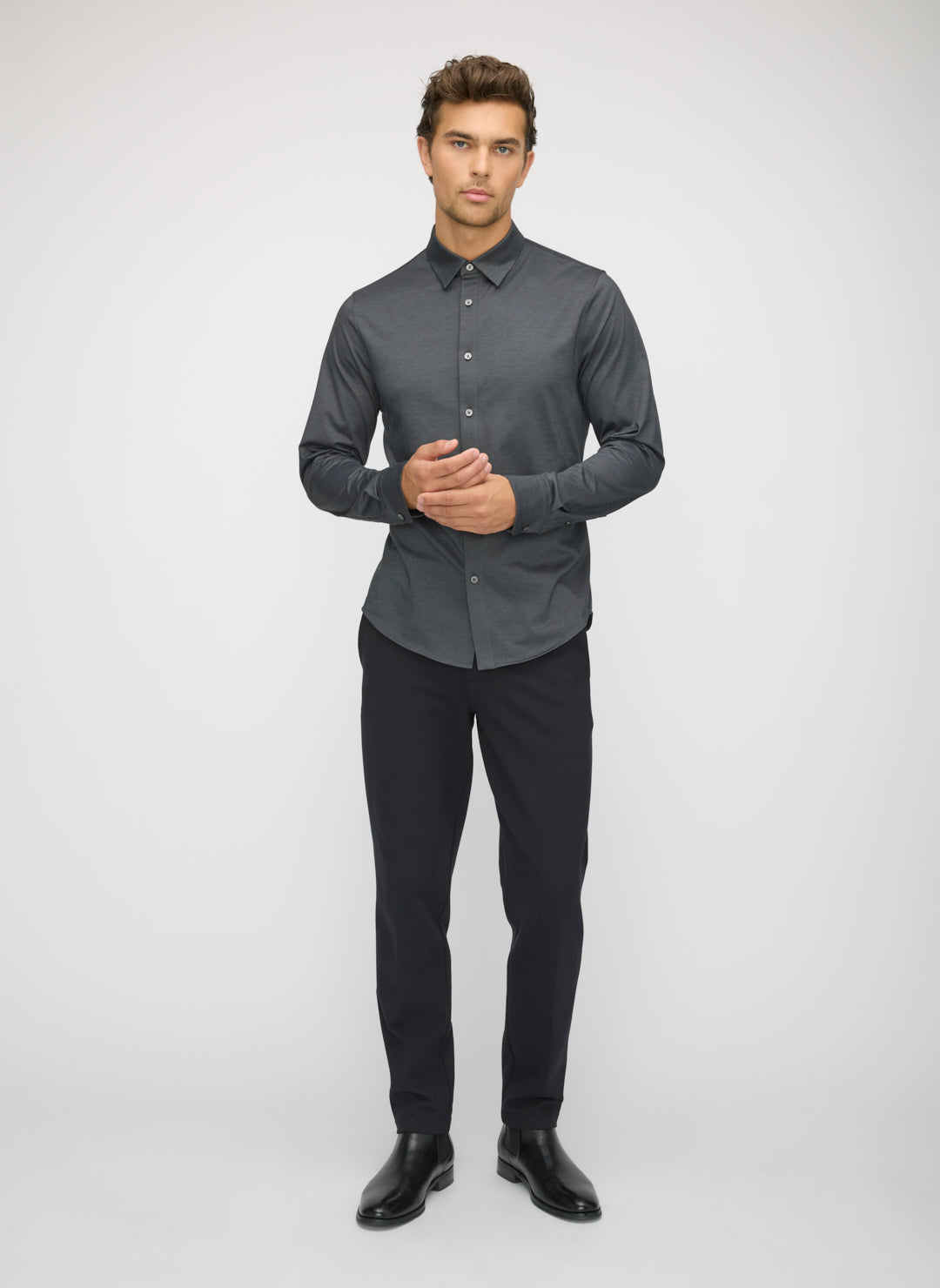 City Tech Long Sleeve Slim Fit Shirt