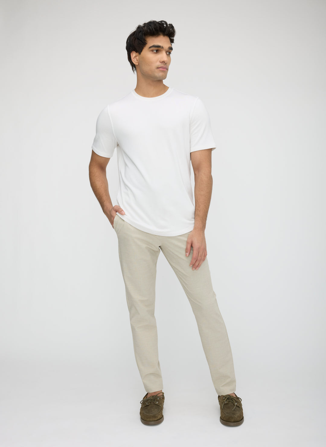 Brushed Crewneck Tee