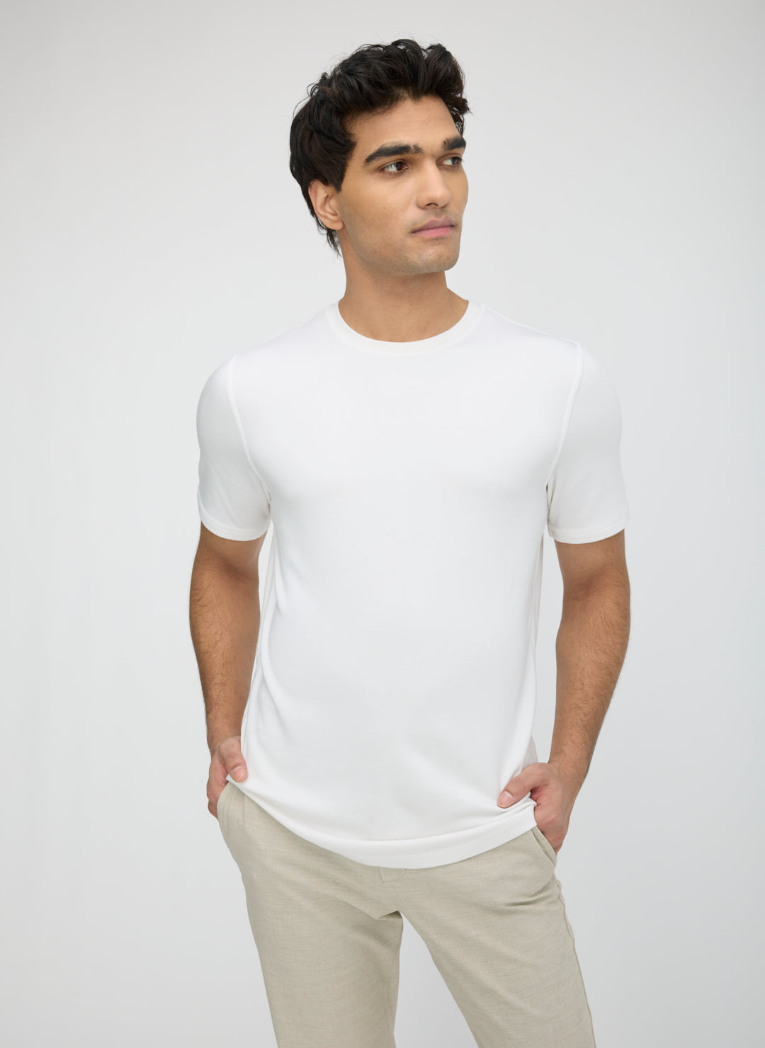 Brushed Crewneck Tee