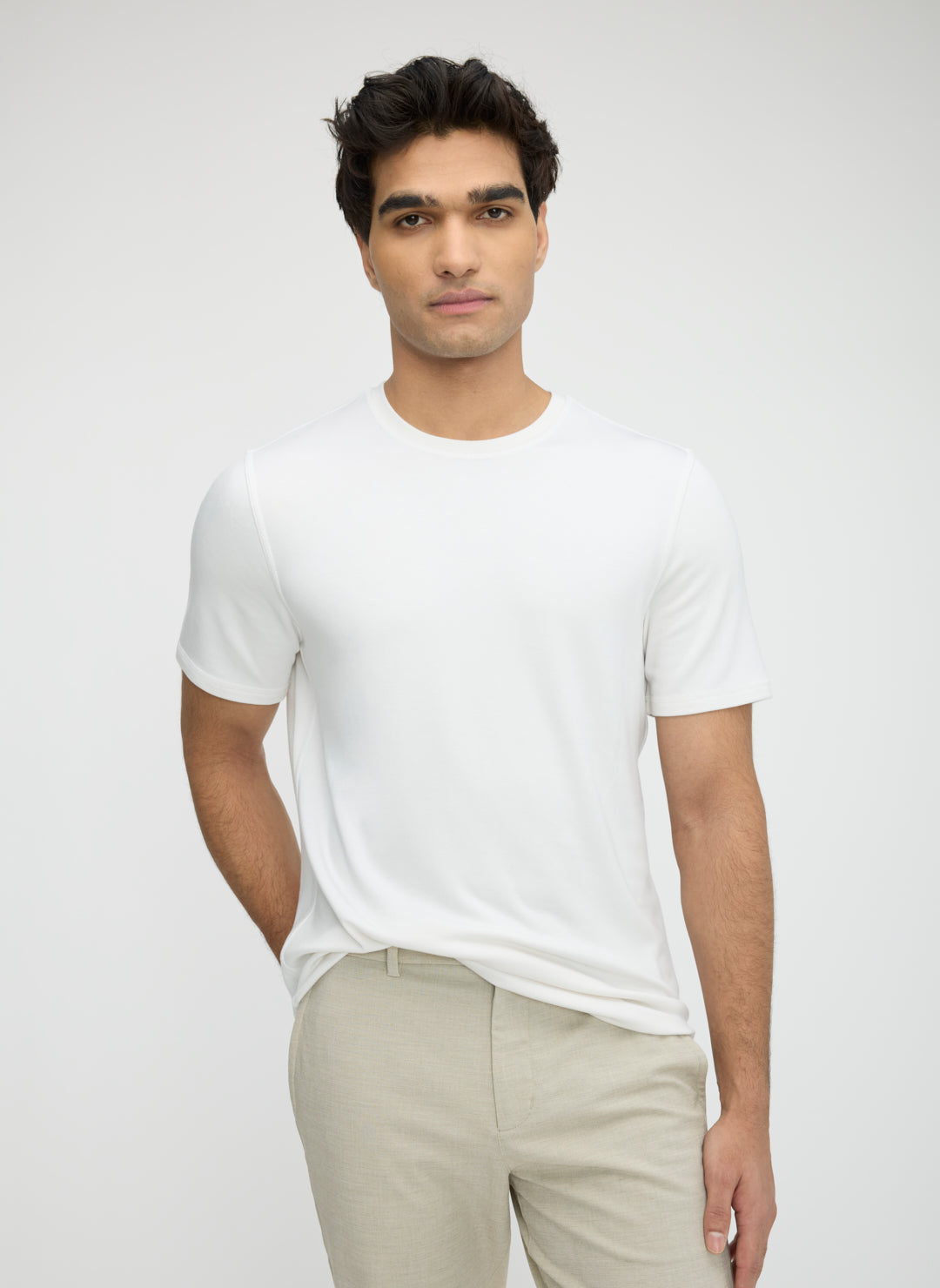 Brushed Crewneck Tee