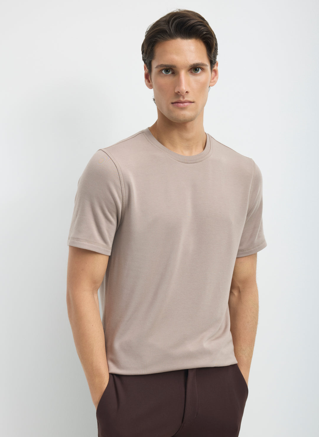 Brushed Crewneck Tee