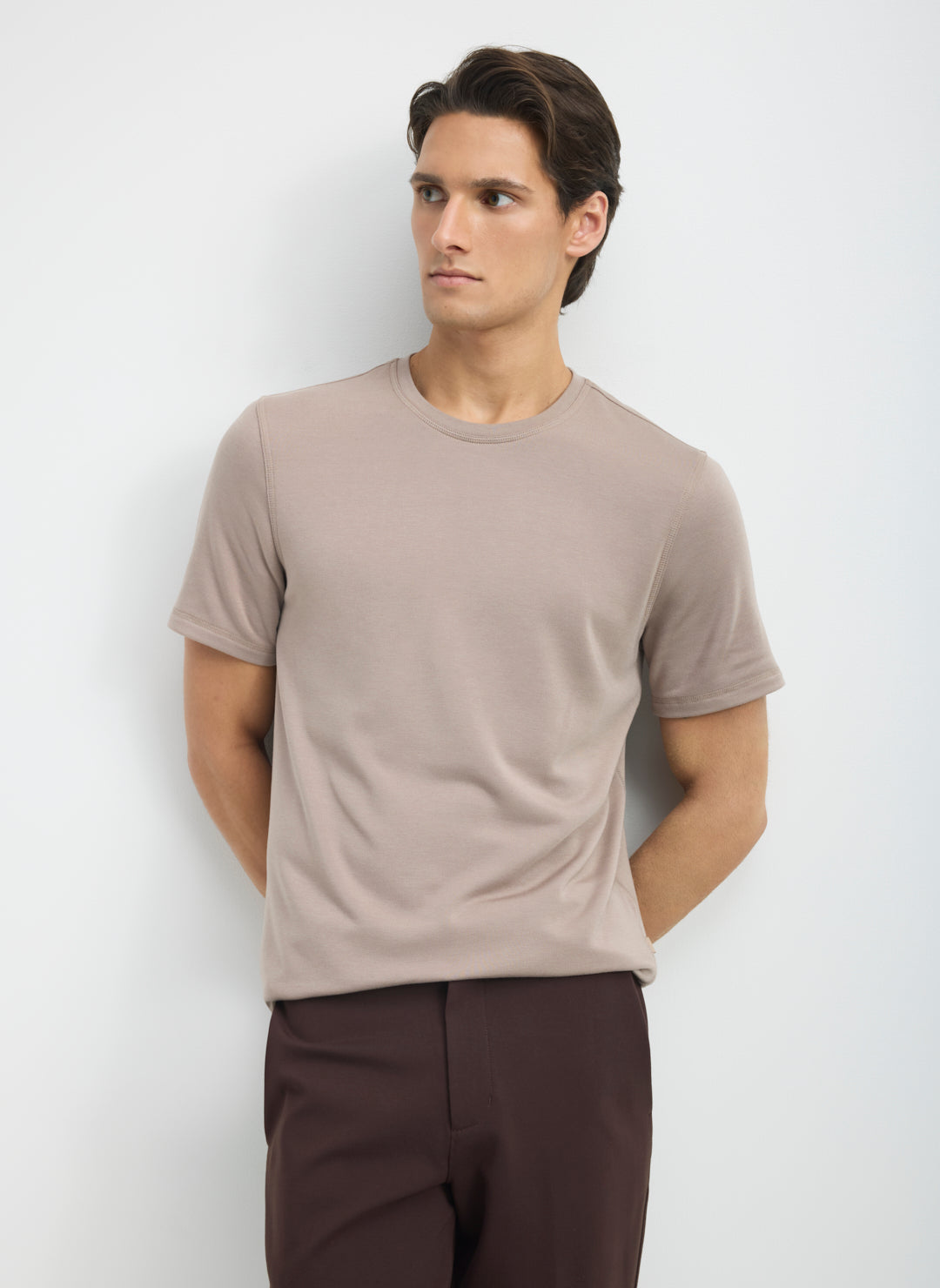 Brushed Crewneck Tee