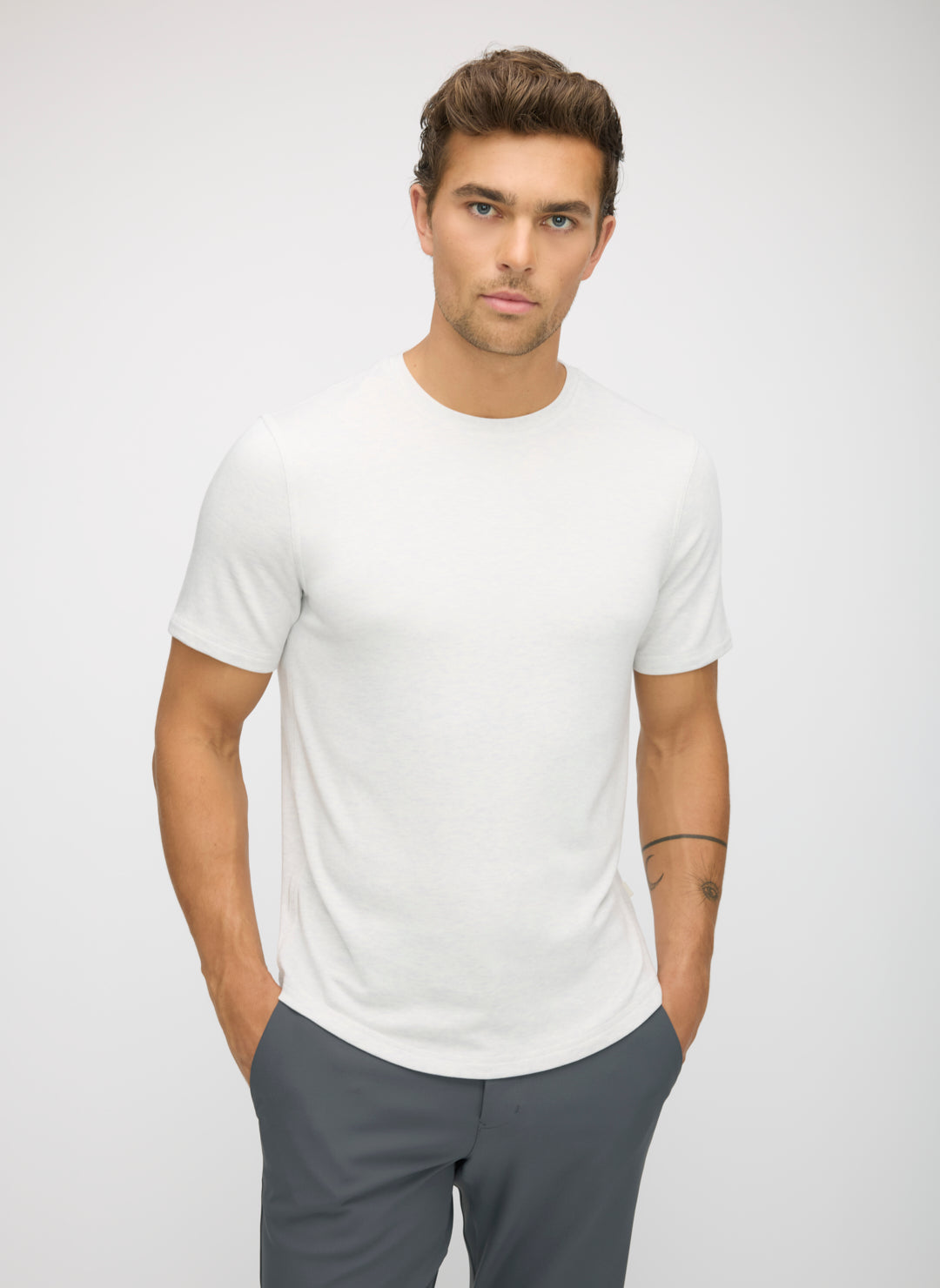 Brushed Crewneck Tee