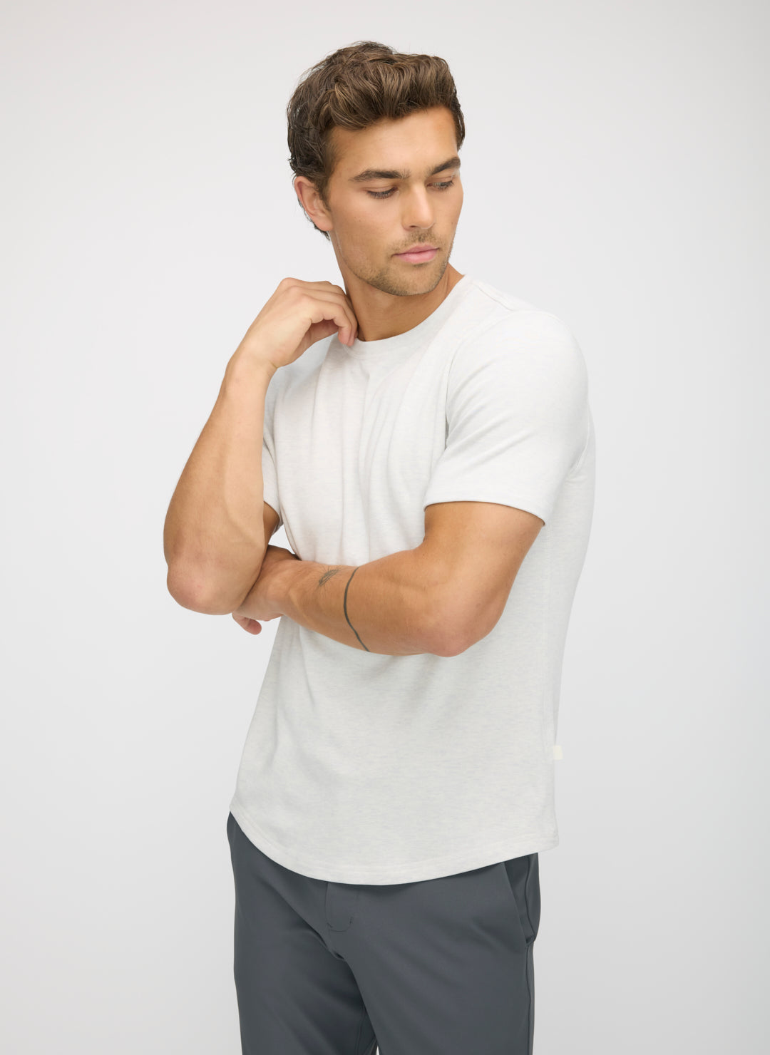 Brushed Crewneck Tee