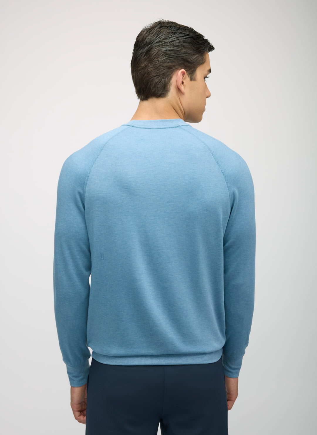 Brushed Long Sleeve Crewneck Tee