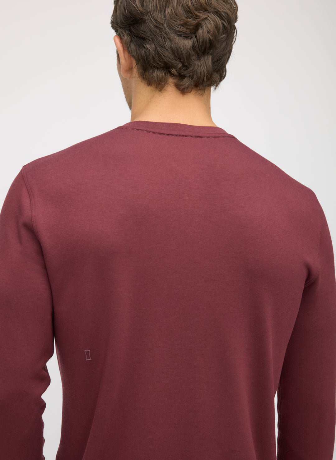Brushed Long Sleeve Henley