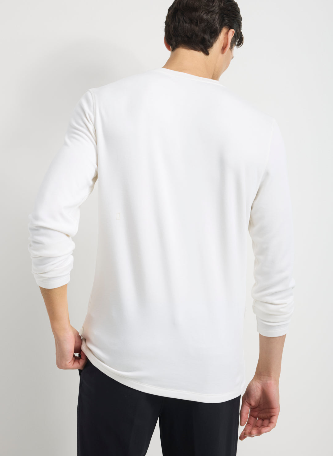 Brushed Long Sleeve Henley