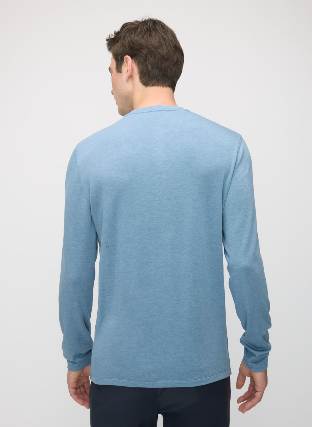 Brushed Long Sleeve Henley