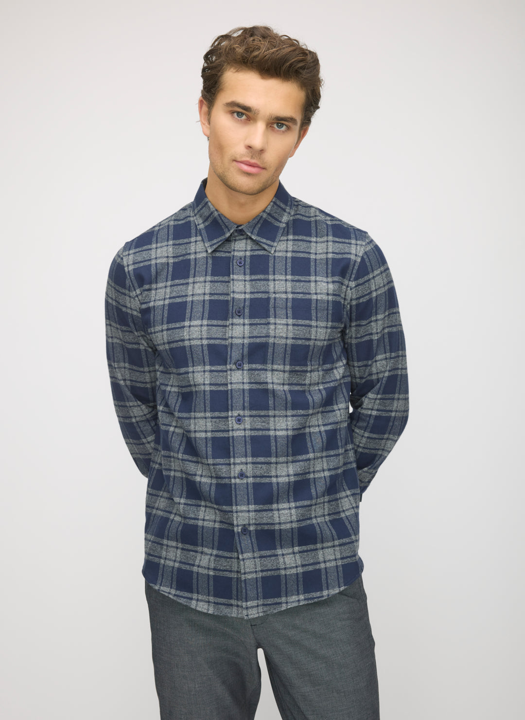 Craftsman Flannel Button Up Shirt