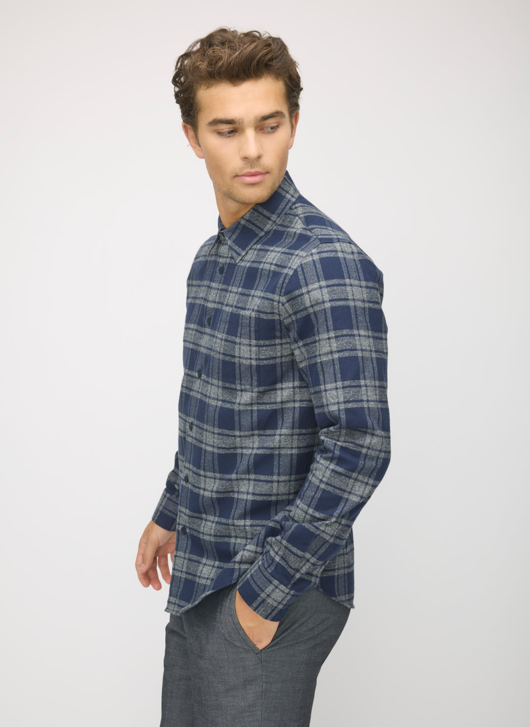 Craftsman Flannel Button Up Shirt