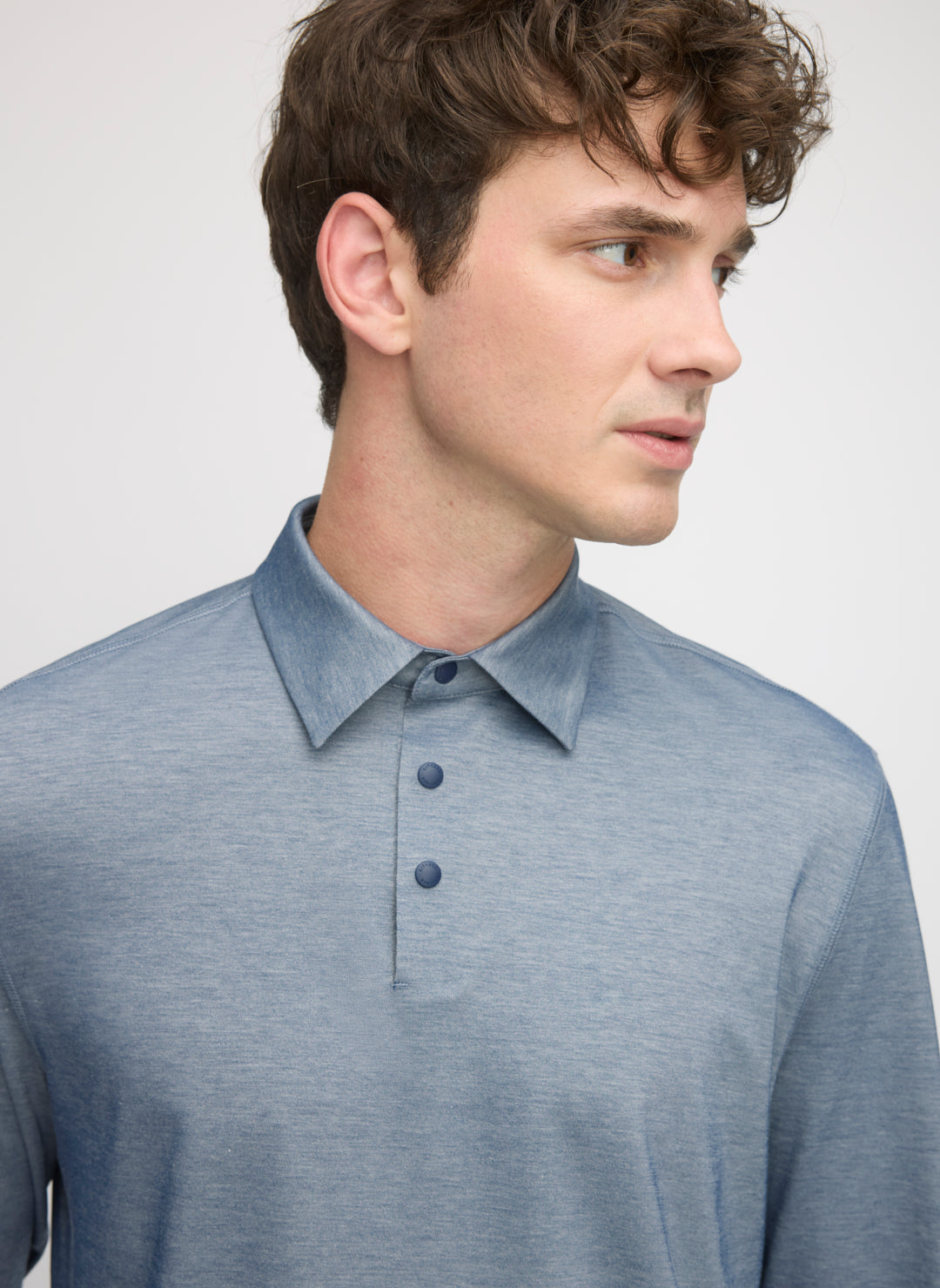 City Tech Long Sleeve Polo