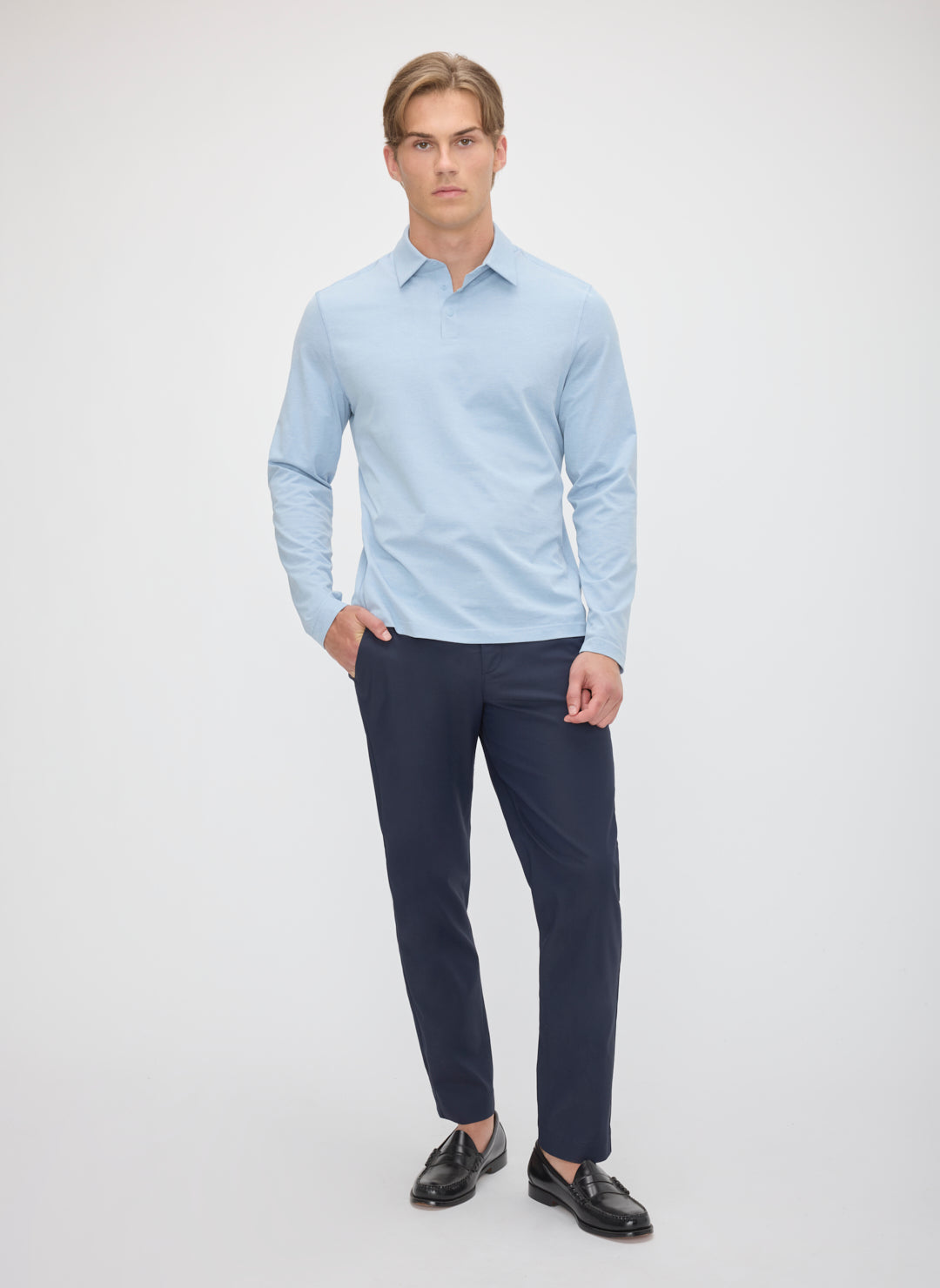 City Tech Long Sleeve Polo