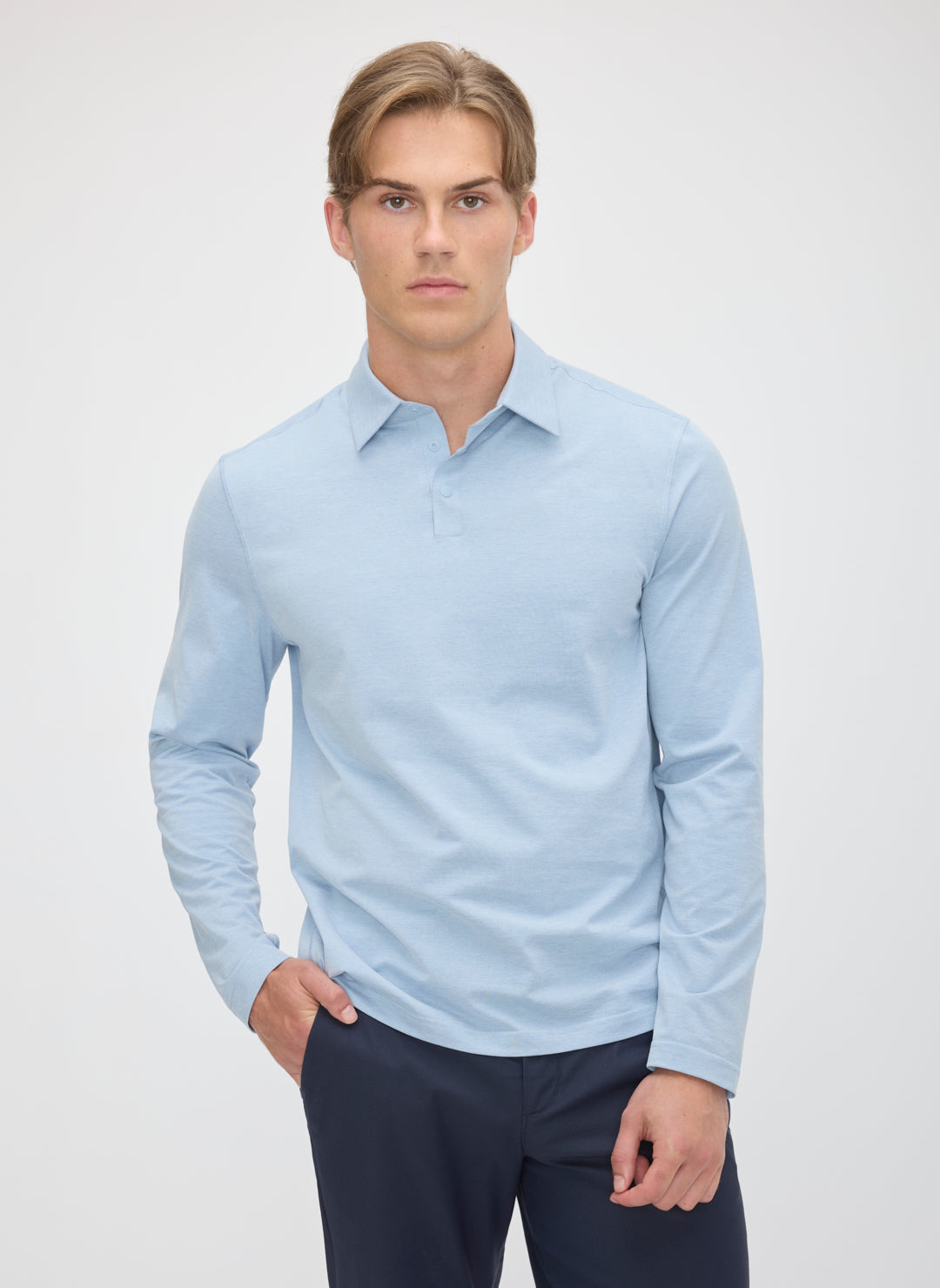 City Tech Long Sleeve Polo
