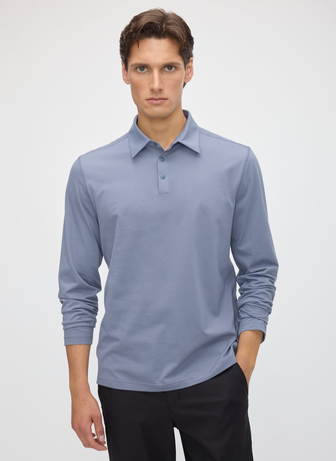 City Tech Long Sleeve Polo