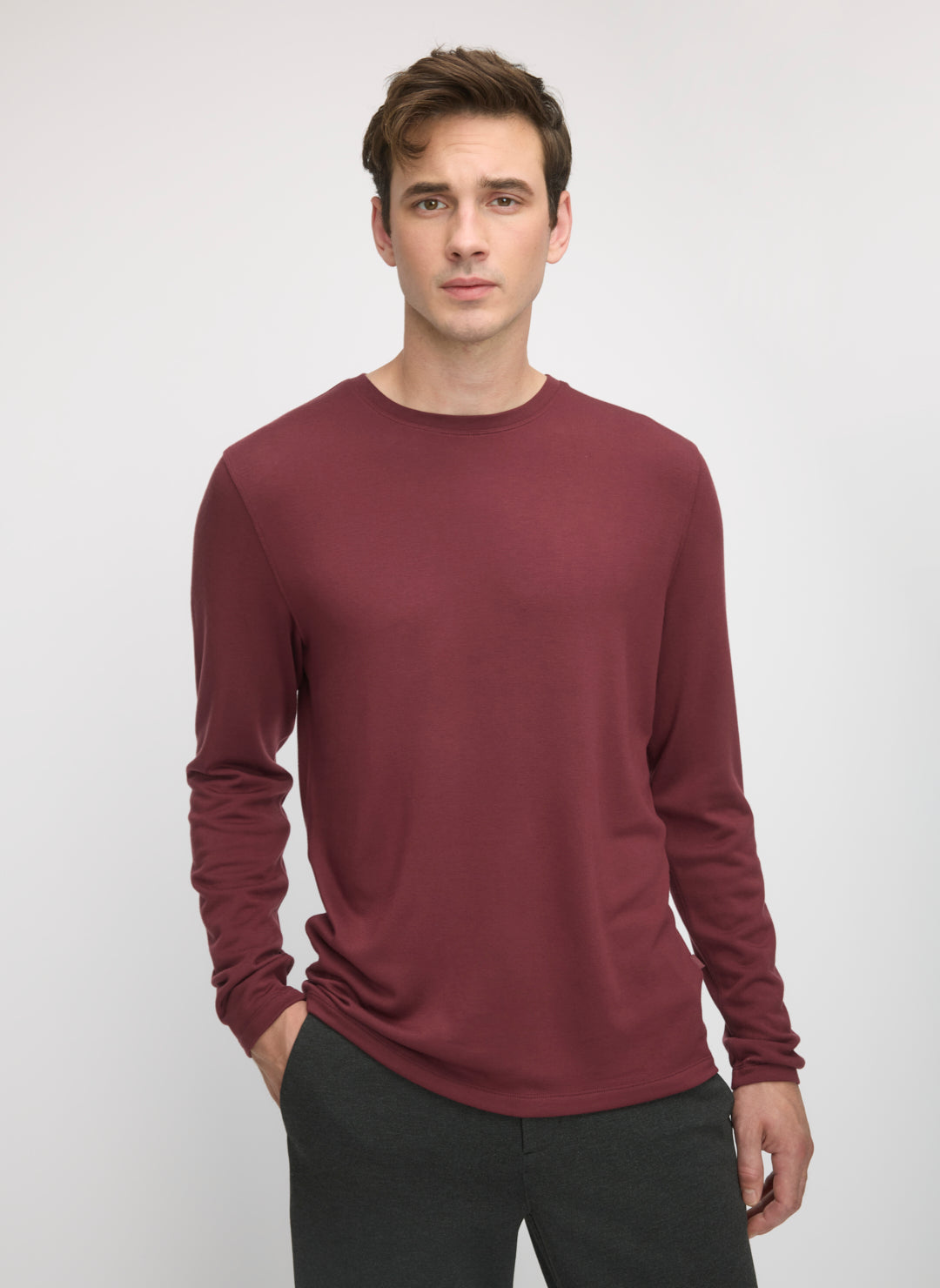 Upgraded Brushed Long Sleeve Crew