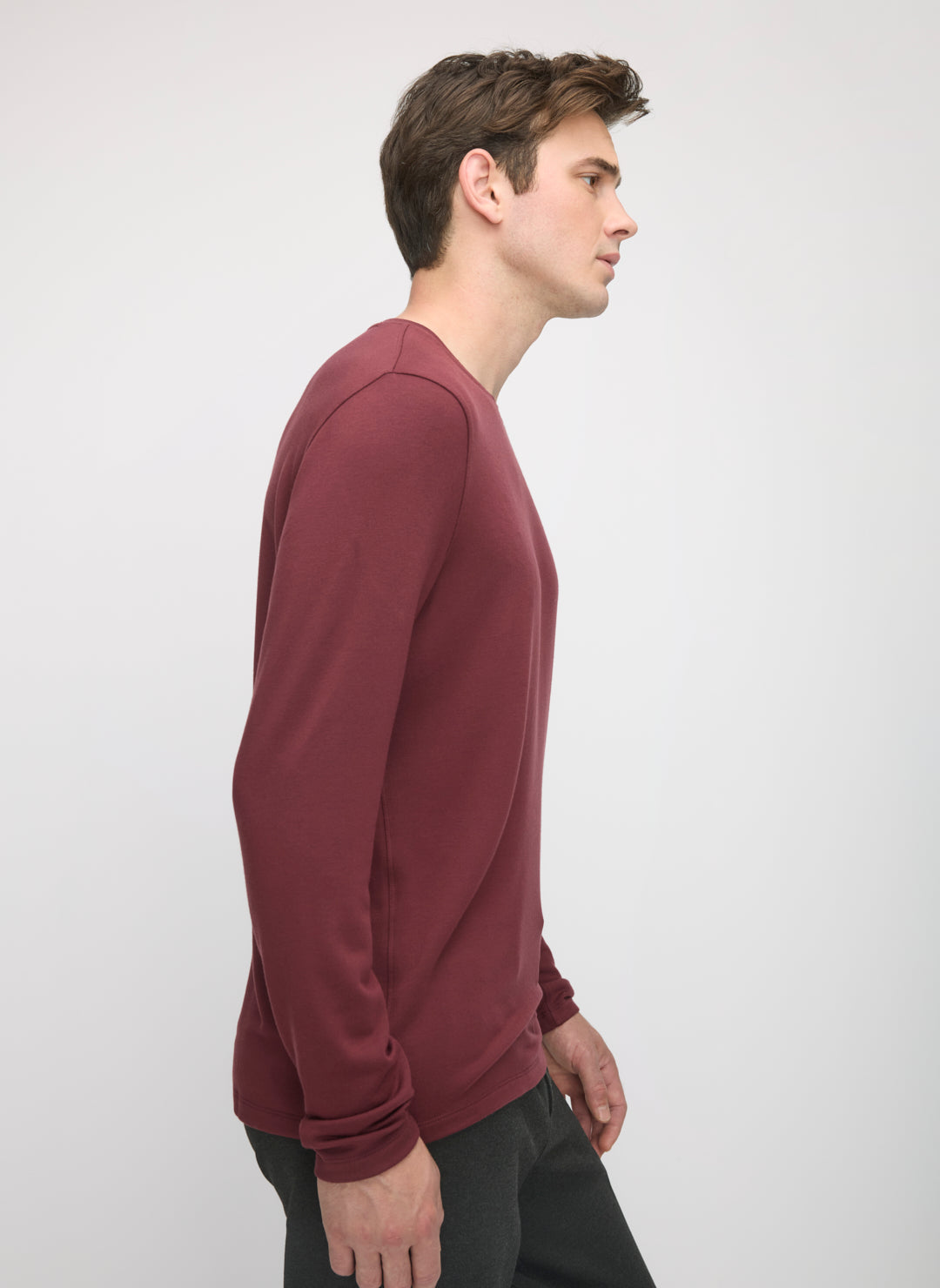 Upgraded Brushed Long Sleeve Crew