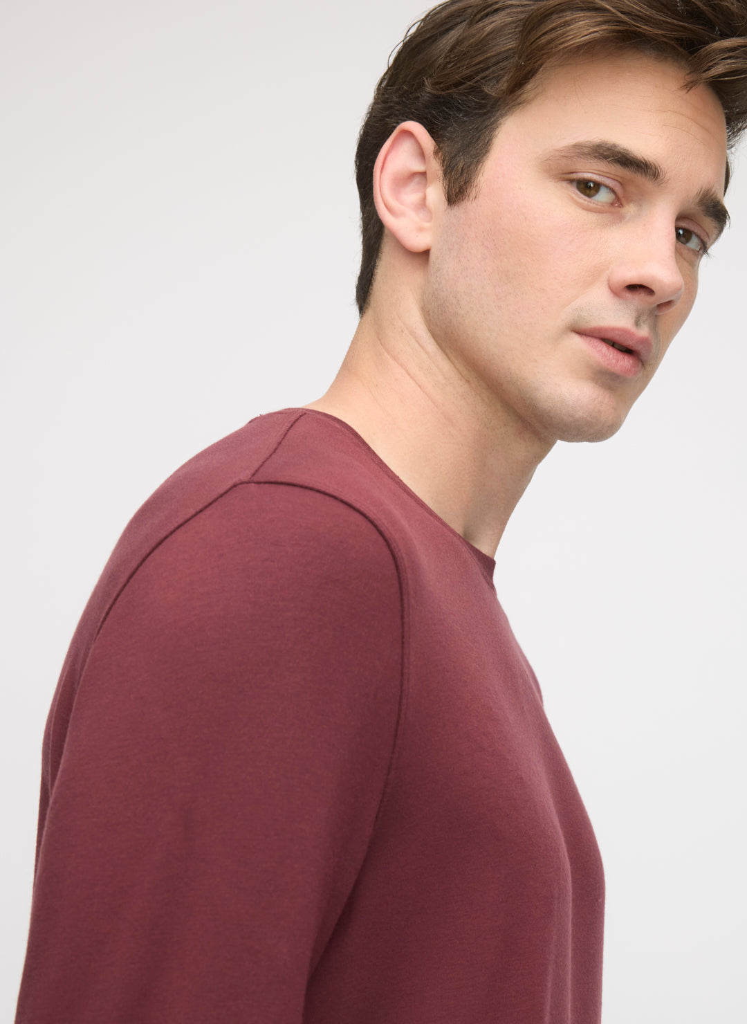 Upgraded Brushed Long Sleeve Crew