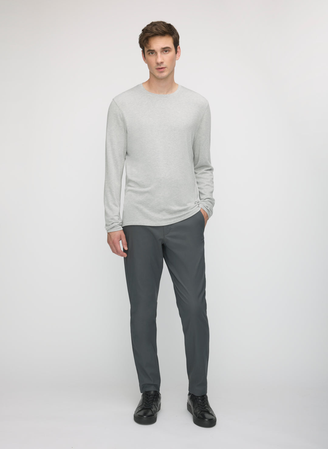 Upgraded Brushed Long Sleeve Crew