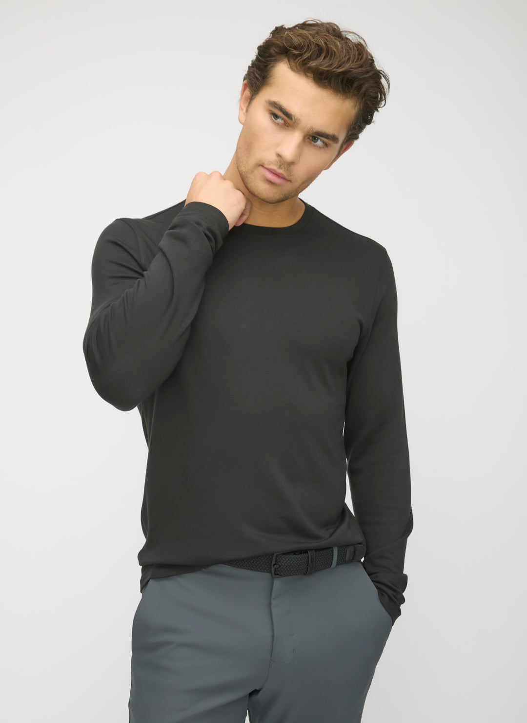 Upgraded Brushed Long Sleeve Crew