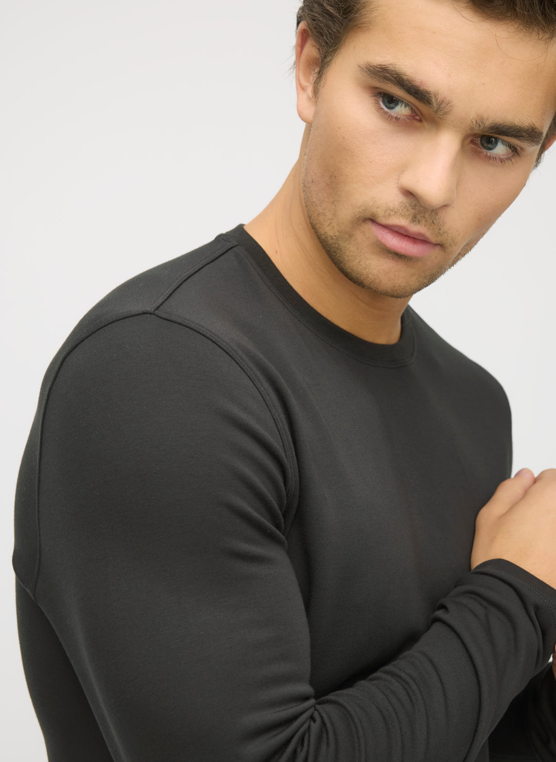 Upgraded Brushed Long Sleeve Crew